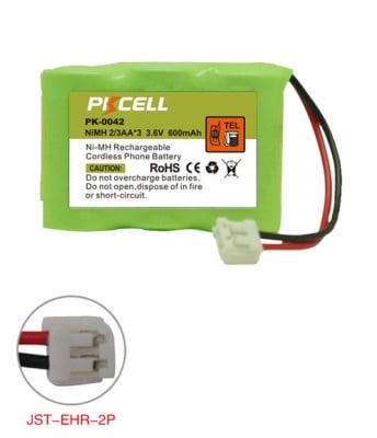 БАТЕРИЯ АКУМУЛАТОРНА 3.6V/0.6AH