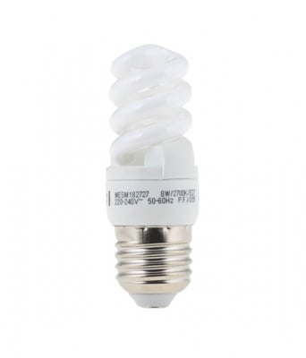 ЛАМПИ ЕНЕРГОСПЕСТЯВАЩИ 220V E27 8W WL СПИРАЛА