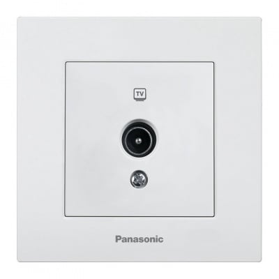 РОЗЕТКА TV PANASONIC БЯЛ