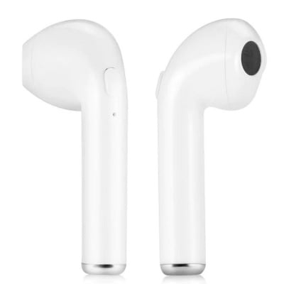 СЛУШАЛКИ БЕЗЖИЧНИ С МИКРОФОН И БЛУТУТ I7S AIRPODS