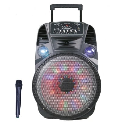 ТОНКОЛОНА 15" PA151 FM/SD/BLUETHOOT/USB КАРАОКЕ