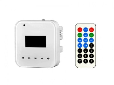 УСИЛВАТЕЛ 2X30W MP3 FM SD AUX КЛАС D ЗА ВГРАЖДАНЕ В СТЕННА КОНЗОЛА