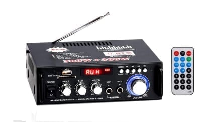 УСИЛВАТЕЛ С ТУНЕР USB/MP3 БЛУТУТ GENERIC КАРАОКЕ