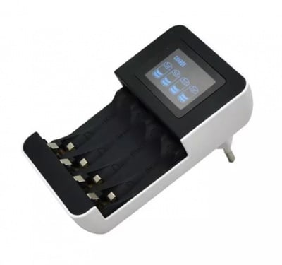 ЗАРЯДНО У-ВО УНИ SOLIGHT DN25 AA/AAA