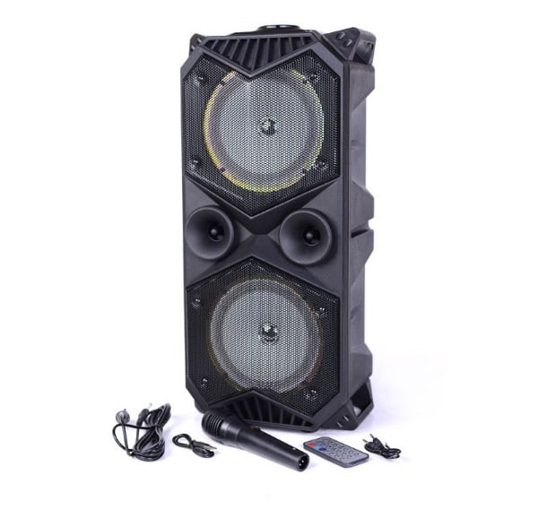 АКТИВНА ТОНКОЛОНА КАРАОКЕ FM MP3 BT MK-1819