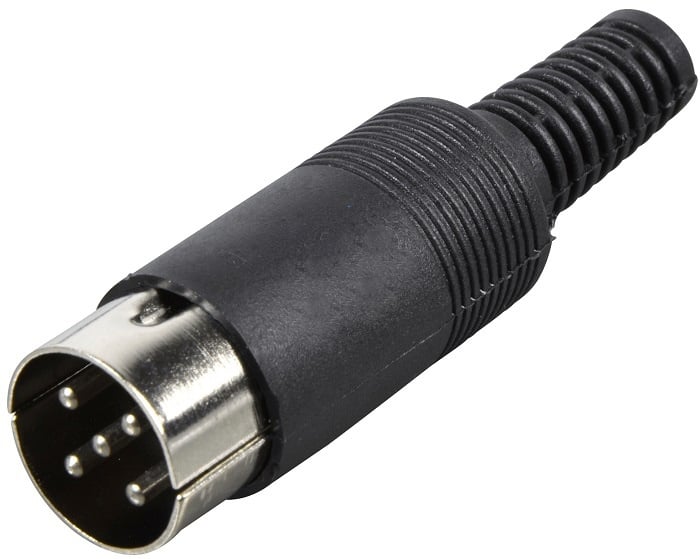 БУКСА 5PIN F259E МЪЖКА