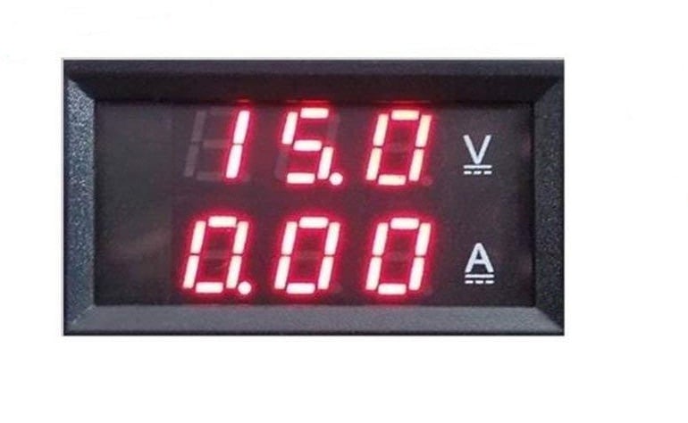 Цифров волтметър амперметър DC 100V 10A