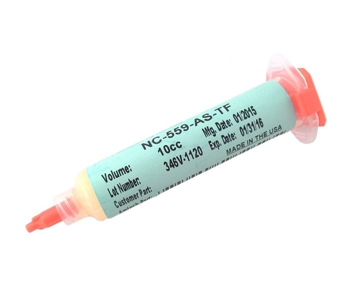 ФЛЮС ЗА ЗАПОЯВАНЕ НА SMD ЕЛЕМЕНТИ ГЕЛ ANC559TF 10ГР