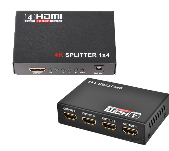 HDMI СПЛИТЕР 1 ВХОД/4 ИЗХОДА
