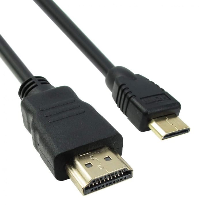 Кабел HDMI мъжко- HDMI мъжко мини