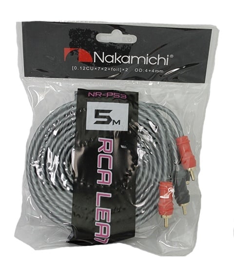 КАБЕЛ ЧИНЧ/ЧИНЧ 5M NAKAMICHI