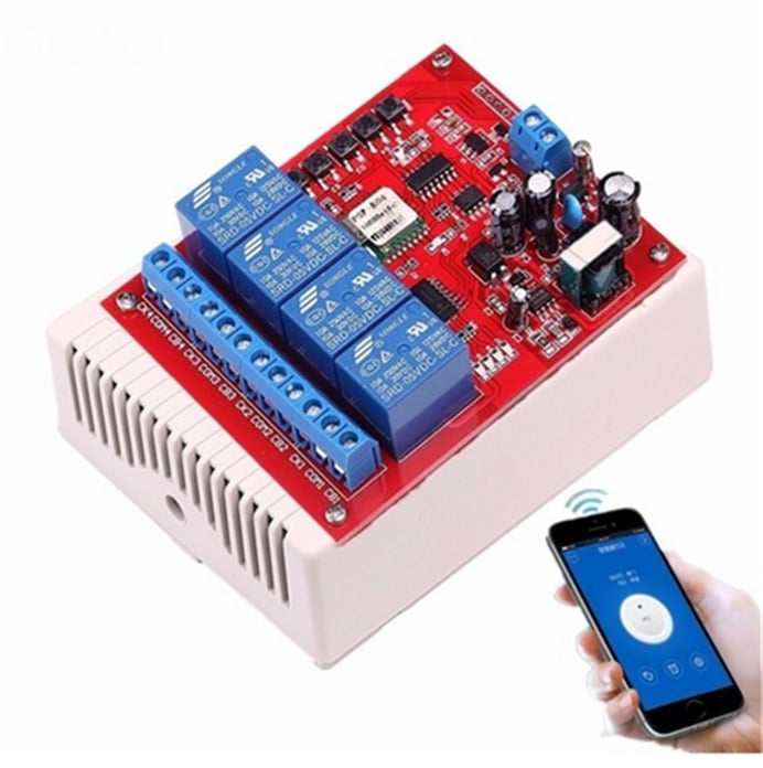 КИТ WIFI SMART ДИСТАНЦИОННО УПРАВЛЕНИЕ С 4 КАНАЛА
