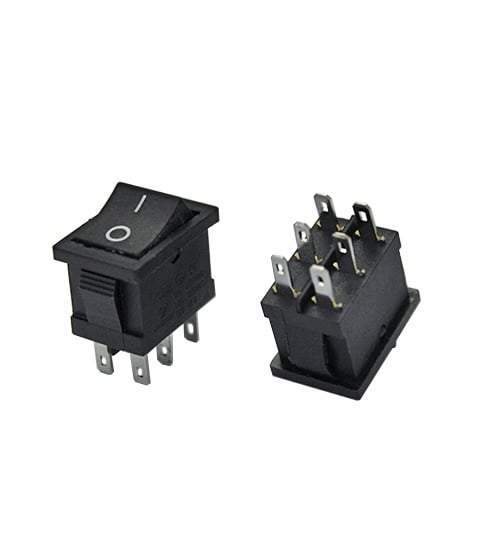 Ключ 2 позиции ON-ON DPDT KCD2