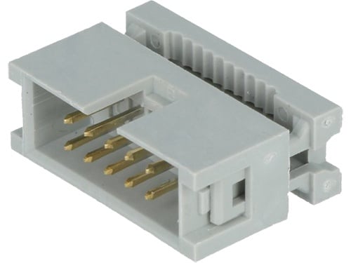 Съединител мъжки IDC за лентов кабел 10 PIN