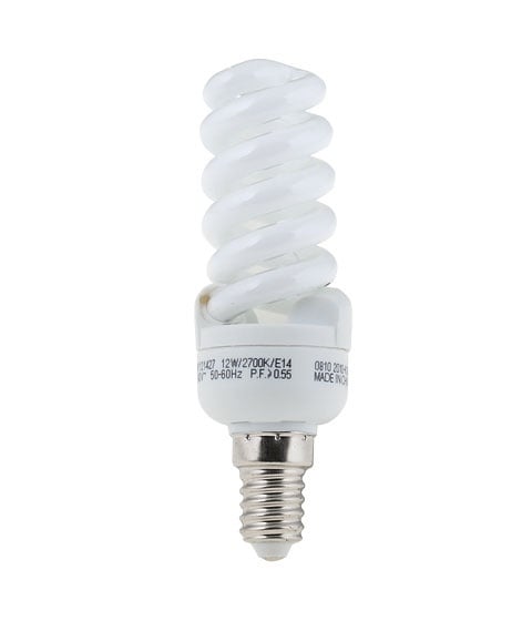ЛАМПИ ЕНЕРГОСПЕСТЯВАЩИ 220V E14 12W СПИРАЛА