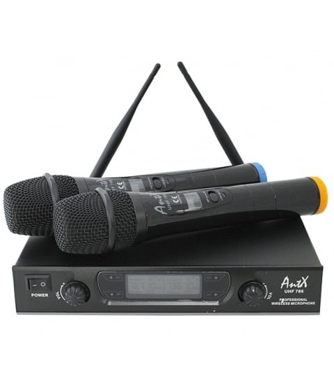 Безжичен микрофон ANTX UHF766