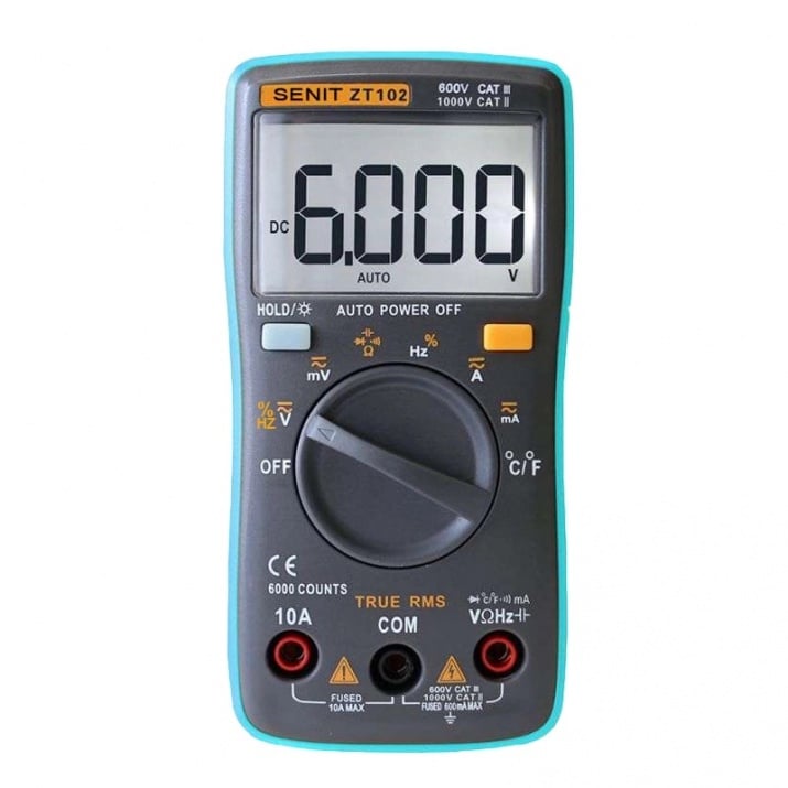 Цифровият мултиметър ZT102 SENIT