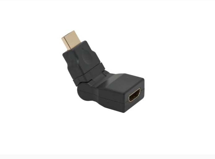 Адаптор HDMI Ж/HDMI М 90 градуса.