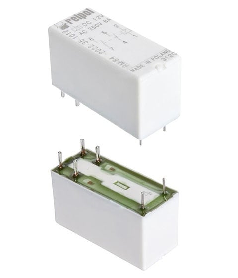 Реле електромагнитно 12VDC 8A