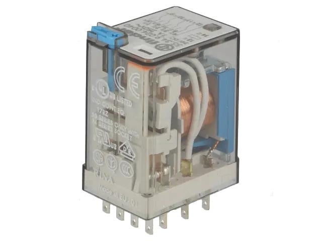 Електромагнитно реле FINDER 55.34.9.024.0040, 24V DC 7A