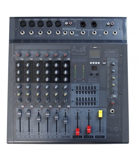 Смесител с усилвател ANTX MXA-606