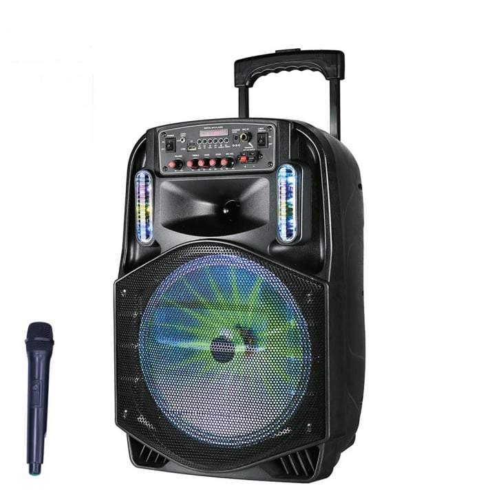 ТОНКОЛОНА 12" PA121 FM/SD/BLUETHOOT/USB КАРАОКЕ