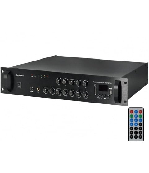 Усилвател PA-100UB USB SD MP3 FM Bluetooth