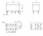 РЕЛЕ 5V/2A HFD27/005-S