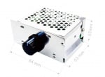 Регулатор на напрежение DC 20А 10-60V с потенциометър