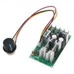 Регулатор на напрежение DC 20А PWM с изнесен потенциометър