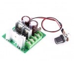 Регулатор на напрежение DC 10А PWM с изнесен потенциометър