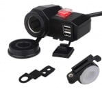 МОДУЛ ЗАРЯДНО ЗА МОТОЦИКЛЕТ 12V/8A, 5V/2.1A 2USB