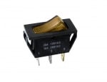 КЛЮЧ СВЕТЕЩ 2 ПОЗИЦИИ ЕДИНИЧЕН ГОЛЯМ 250V 15A