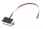 Цифров волтметър 0-100V DC мини с 3 проводника