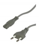 Захранващ кабел за касетофон 1.5м, сив