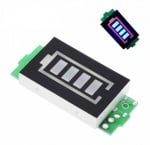 Тестер индикатор на капацитет на 5X3.7V / 18.5V LI-ION/LI-PO батерия