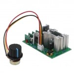 Регулатор на напрежение DC 20А PWM с изнесен потенциометър