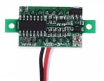 Цифров волтметър 0-100V DC мини с 3 проводника