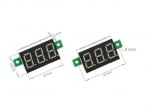 Цифров волтметър 0-100V DC мини с 3 проводника